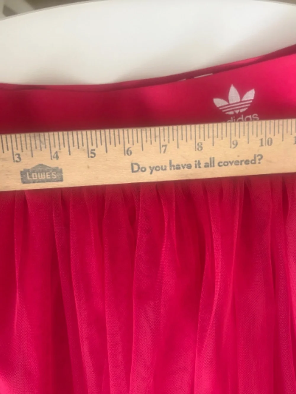 NWOT Adidas tulle skirt hot pink raspberry Small - Picture 3 of 6